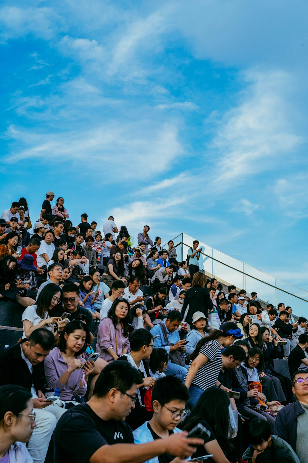 crowd at public event